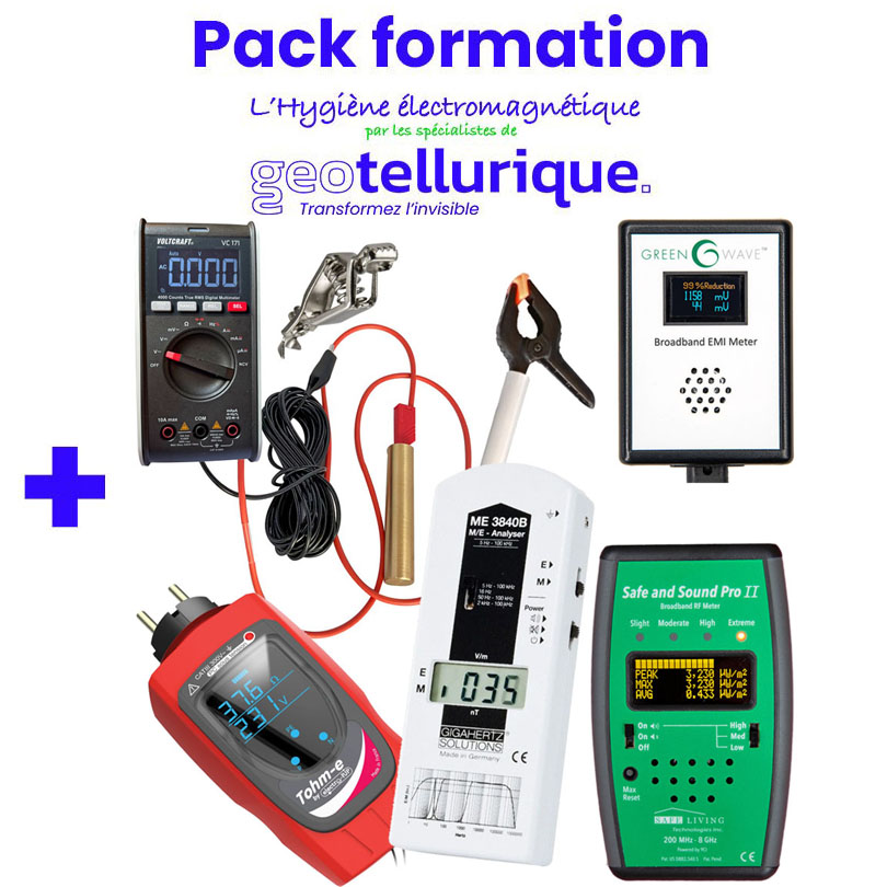 pack formation kit mesures d'ondes électromagnétiques